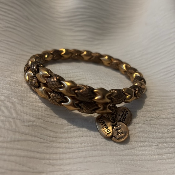 Alex And Ani Gold Bracelet - Picture 2 of 5